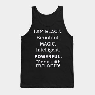 I am black Tank Top